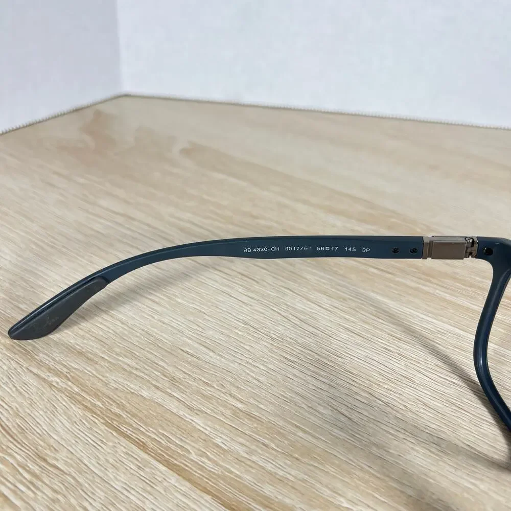 Ray-Ban RB4330-CH 6017/5J Sunglasses Chromance FRAMES 56-17-145